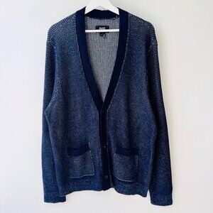 Paige Men Hudson Cardigan , Navy, Size XL